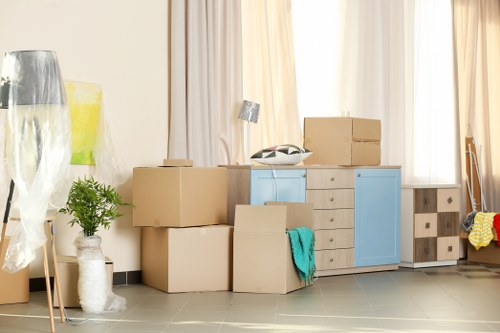 Man with a van service helping with a local move in Streatham