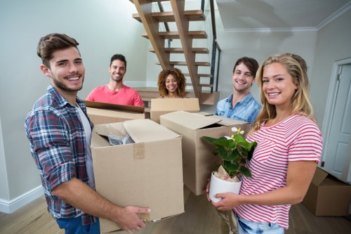 Local movers helping with a residential move in Streatham