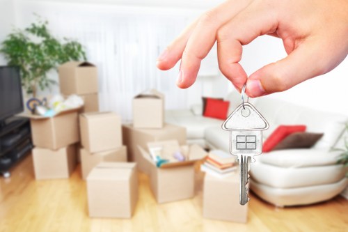 Man with van service helping with a local move in Streatham