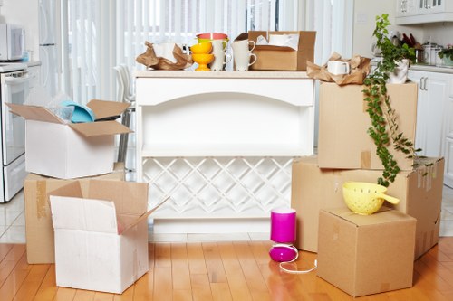 Removal team planning a local house move in Streatham