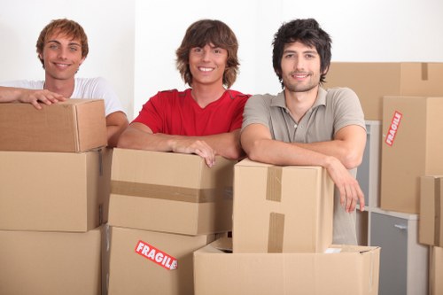 Removal team planning a home move in Streatham