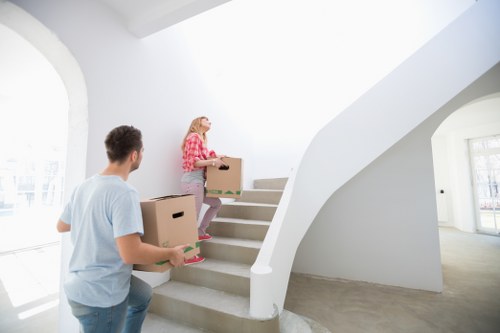 Local moving van service for residential and commercial relocations