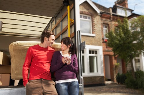 Team organising a residential or commercial move in Streatham